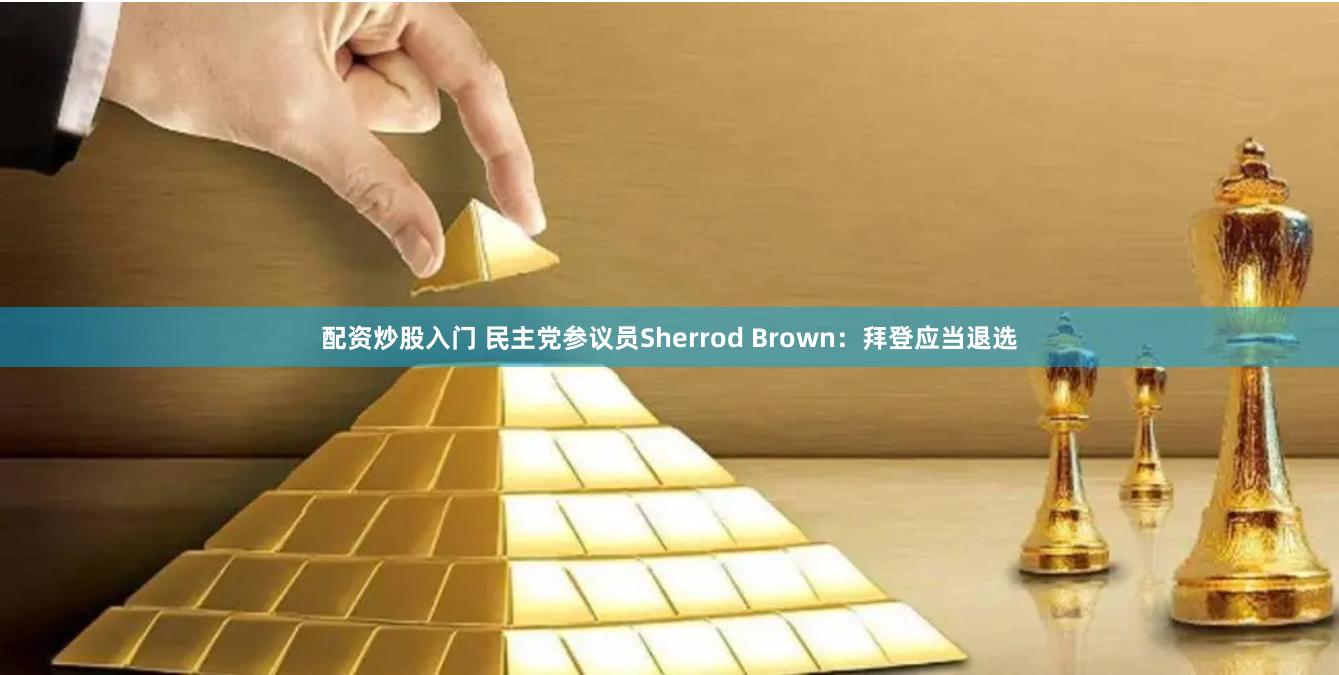 配资炒股入门 民主党参议员Sherrod Brown：拜登应当退选