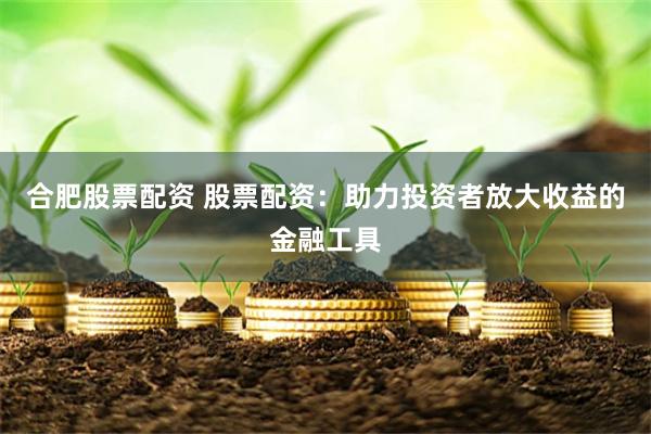 合肥股票配资 股票配资：助力投资者放大收益的金融工具