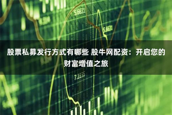 股票私募发行方式有哪些 股牛网配资:开启您的财富增值之旅