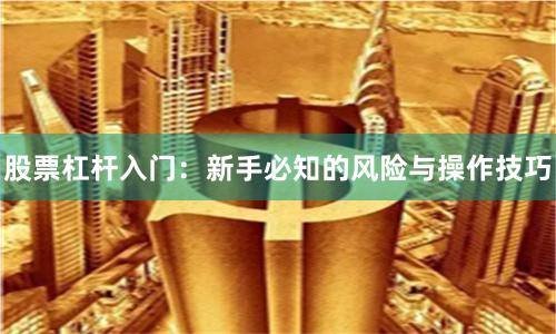 股票杠杆入门：新手必知的风险与操作技巧